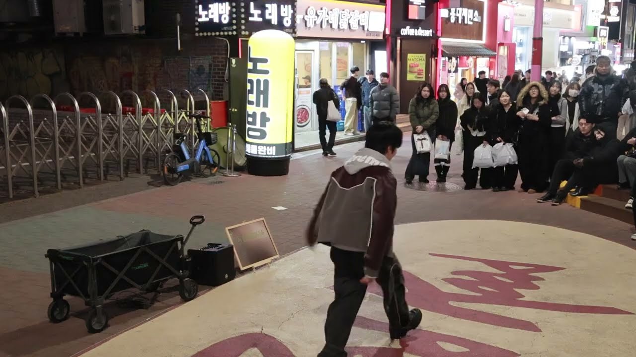 Kpop&JHKTV#Nname Hyojin guest in hongdae kpopdance#Chains#엔네임 효진 게스트 홍대케이팝댄스#체인스