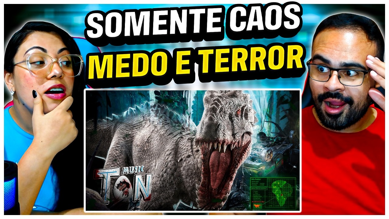 REACT PAPYRUS DA BATATA - Rainha Indomável | Indominus Rex (Jurassic World)