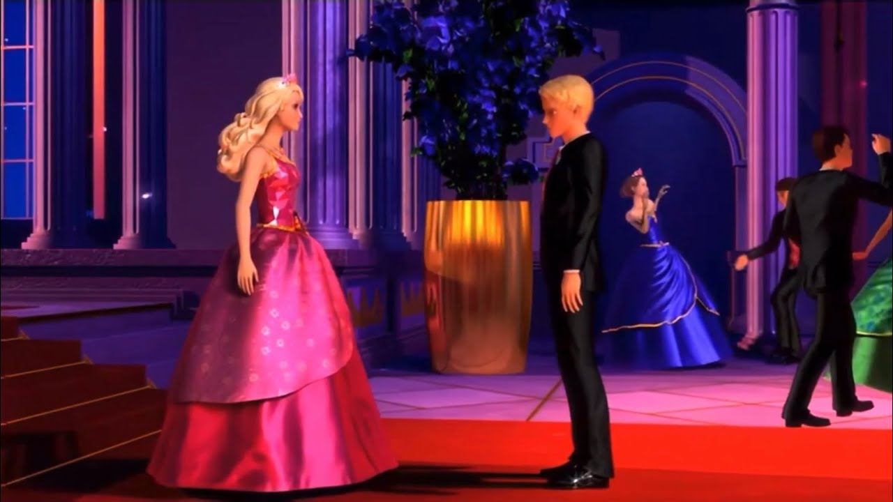 Barbie princess charm school - ending scene