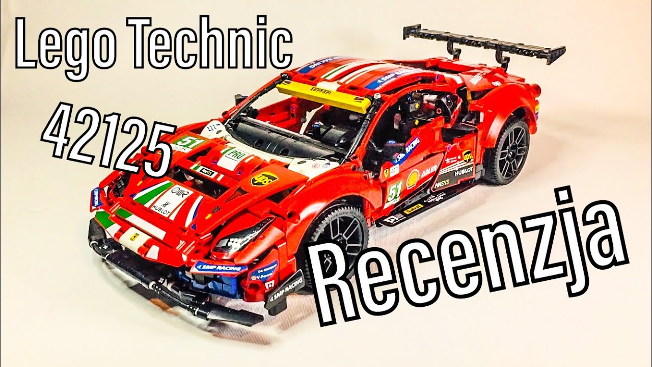 Lego Technic 42125 Ferrari 488 GTE Recenzja