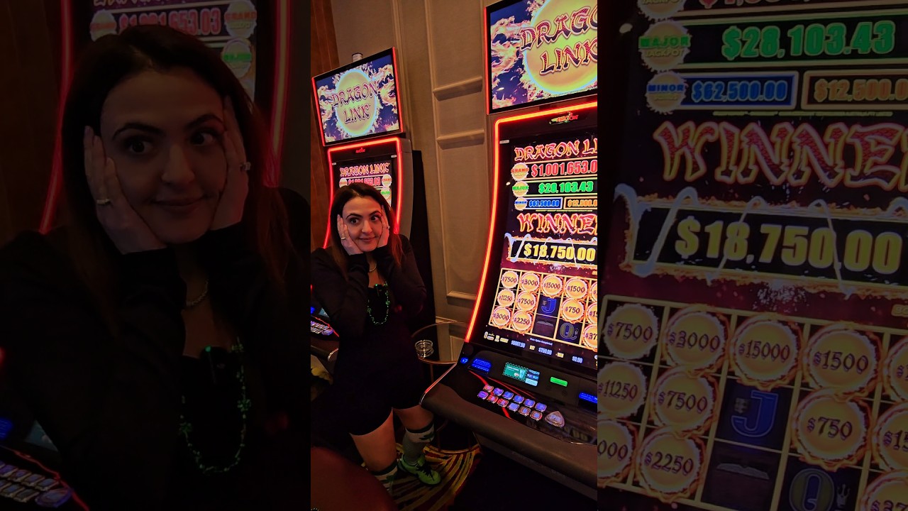 LIFE-CHANGING MOMENT!!! #vegas #jackpot #slots