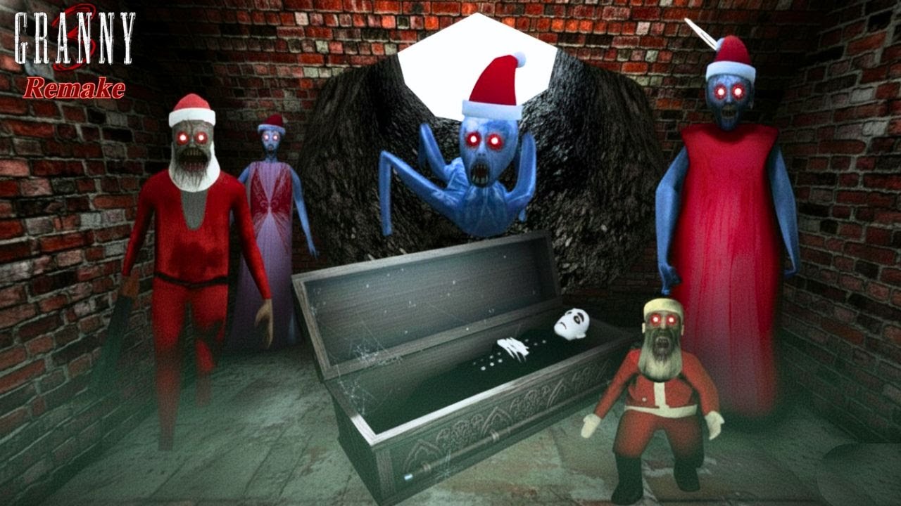 New Tunnel Escape Granny 3 Remake v1.0.3 Christmas (PC) New Update - Full Gameplay