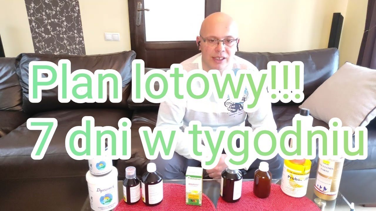 @sojkateam Porady na Kwiecień sezon lotowy  - kompletny plan lotowy na 7 dni tygodnia