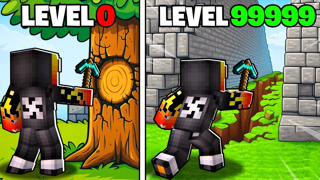 1 BLOCK VS 1 MILLION BLOCK MINING IN ROBLOX SERVER !!!!