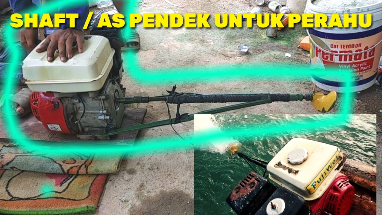 Shaft pendek perahu murah meriah