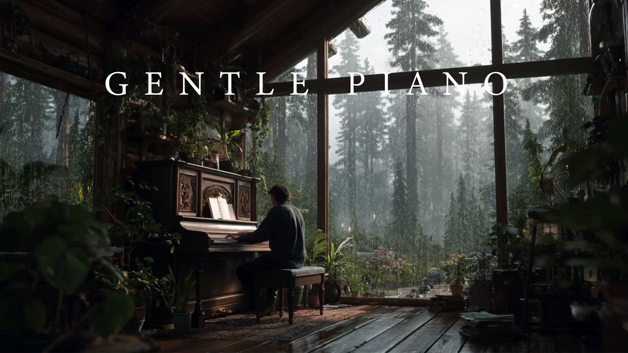 Stay Here Awhile | Gentle Piano for Study, Focus and Deep Work