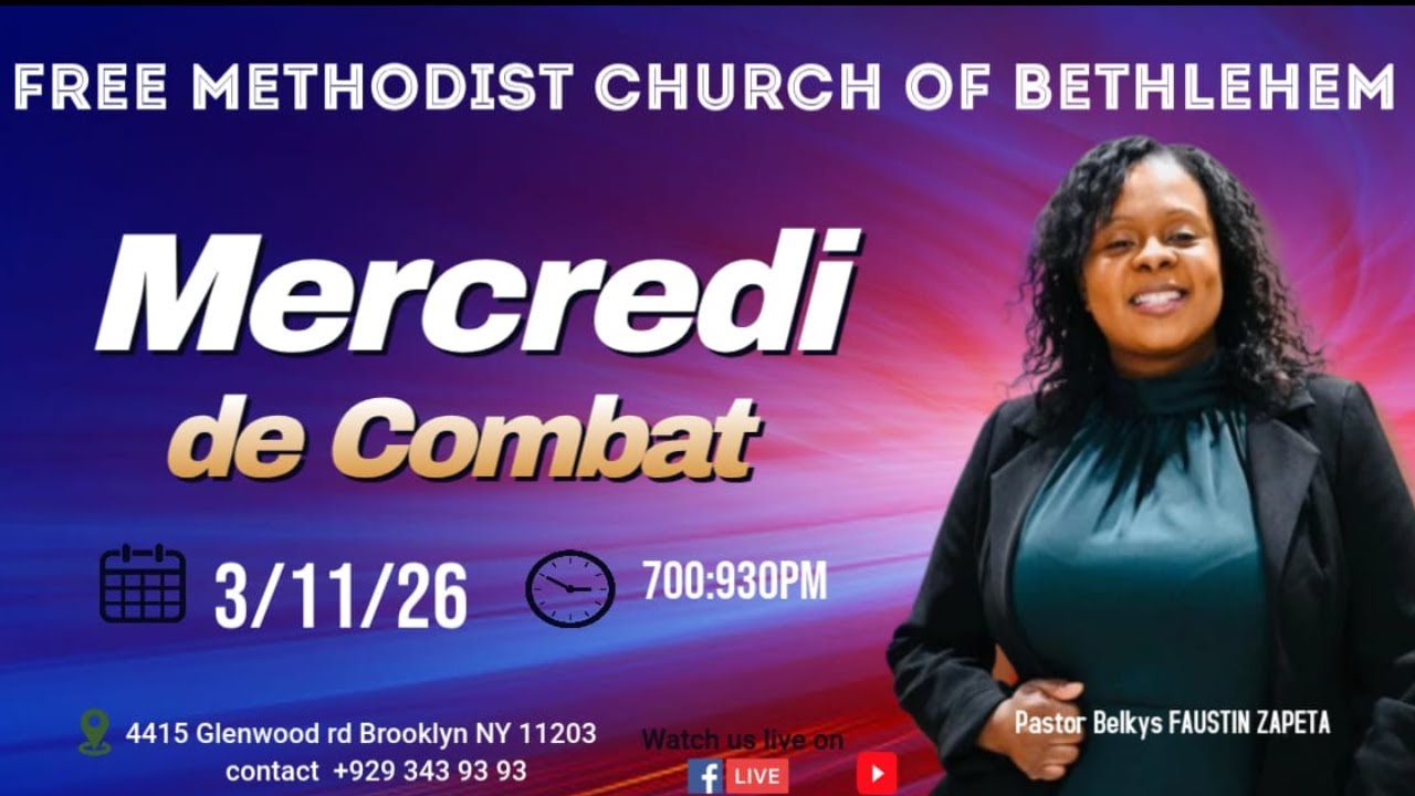 03/11/26  “LE COMBAT SPIRITUEL” Wednesday Night Prayer Service Ephesians 6:10-18