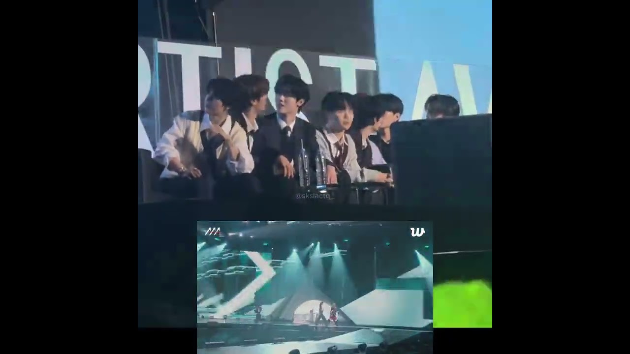 ZB1 reaction to NCT 127 at AAA 2024