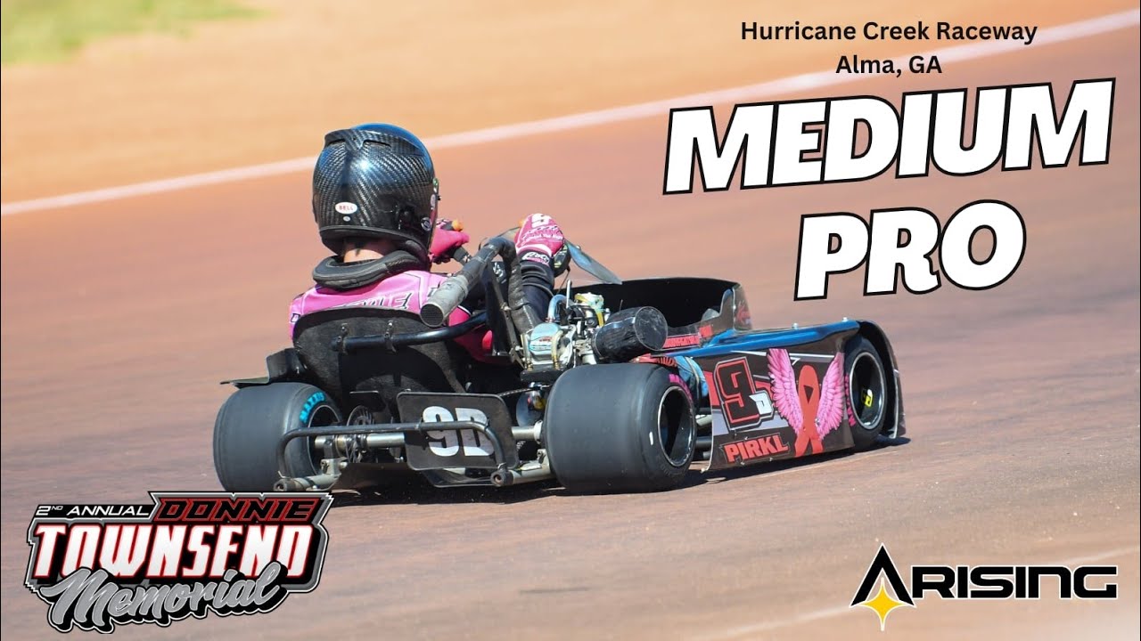 Cole starts P10 in Medium Pro at the Donnie Townsend Memorial. 