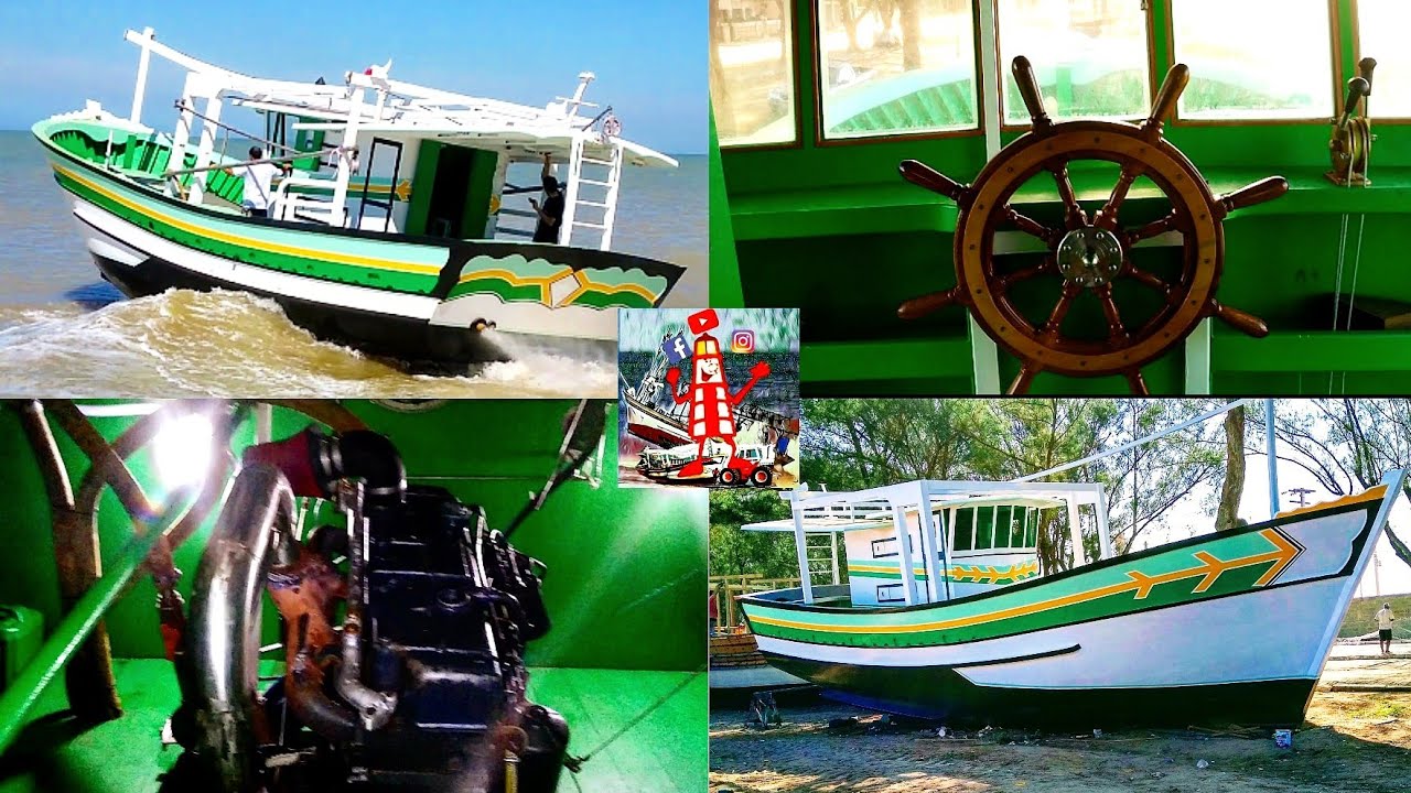 BARCO DE PESCA NOVO + CASA DE MÁQUINA