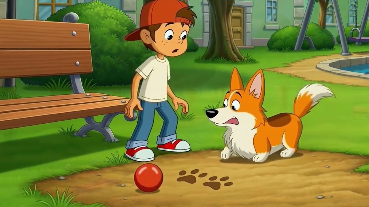 Тим и Барсик Потерянный котенок соседа /Tim and Barsik Episode1: The Missing Kitten#cartoon #story