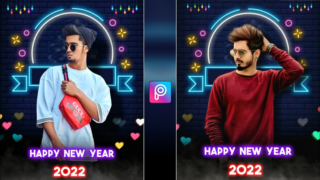 New Year 2022 ✨ Photo Editing || Picsart Happy new year Editing - Xyaa Edits🔥
