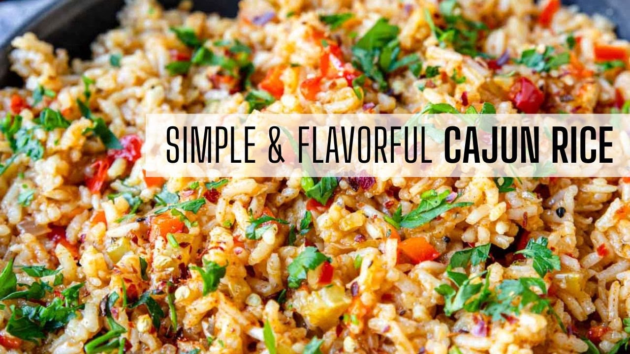 Simple Cajun Rice Recipe - Big Flavor!