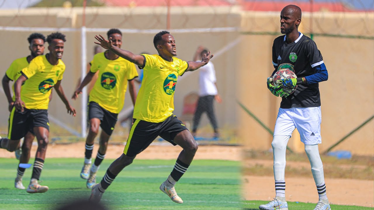 Daawo qaabkii saddexda gool Burco uga dhalisay Hargeysa.