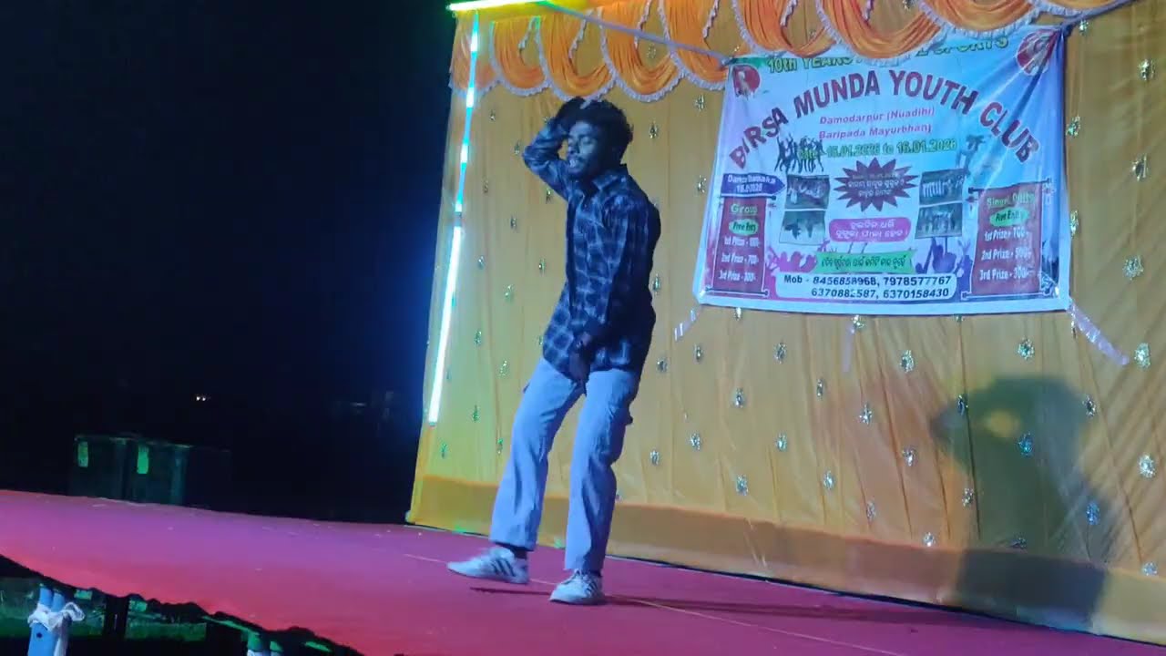 BIRSA MUNDA YOUTH CLUB DAMODAR PUR NUADIHI  MUNDARI STAGE PROGRAM SONG VIDEO 2026