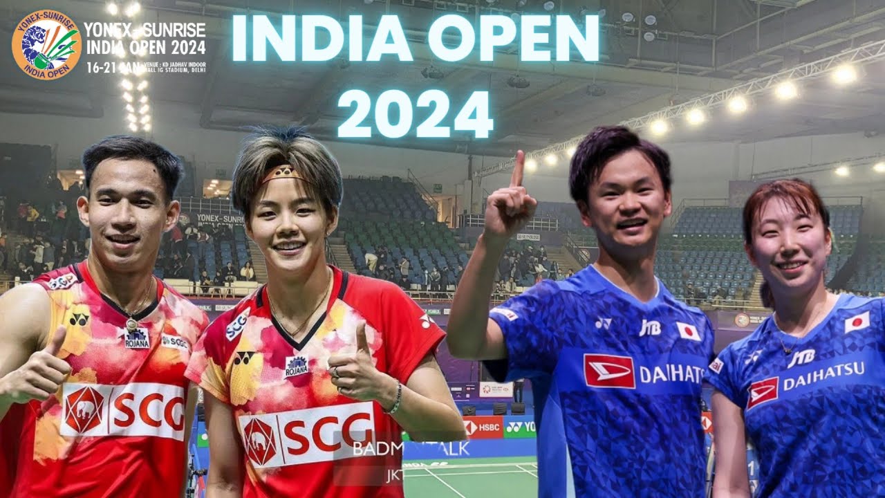 YUTA WATANABE/HIGASHINO🇯🇵VS PUAVARANUKROH/SAPSIREE🇹🇭:YONEX SUNRISE INDIA OPEN 2024 | QUARTER FINAL
