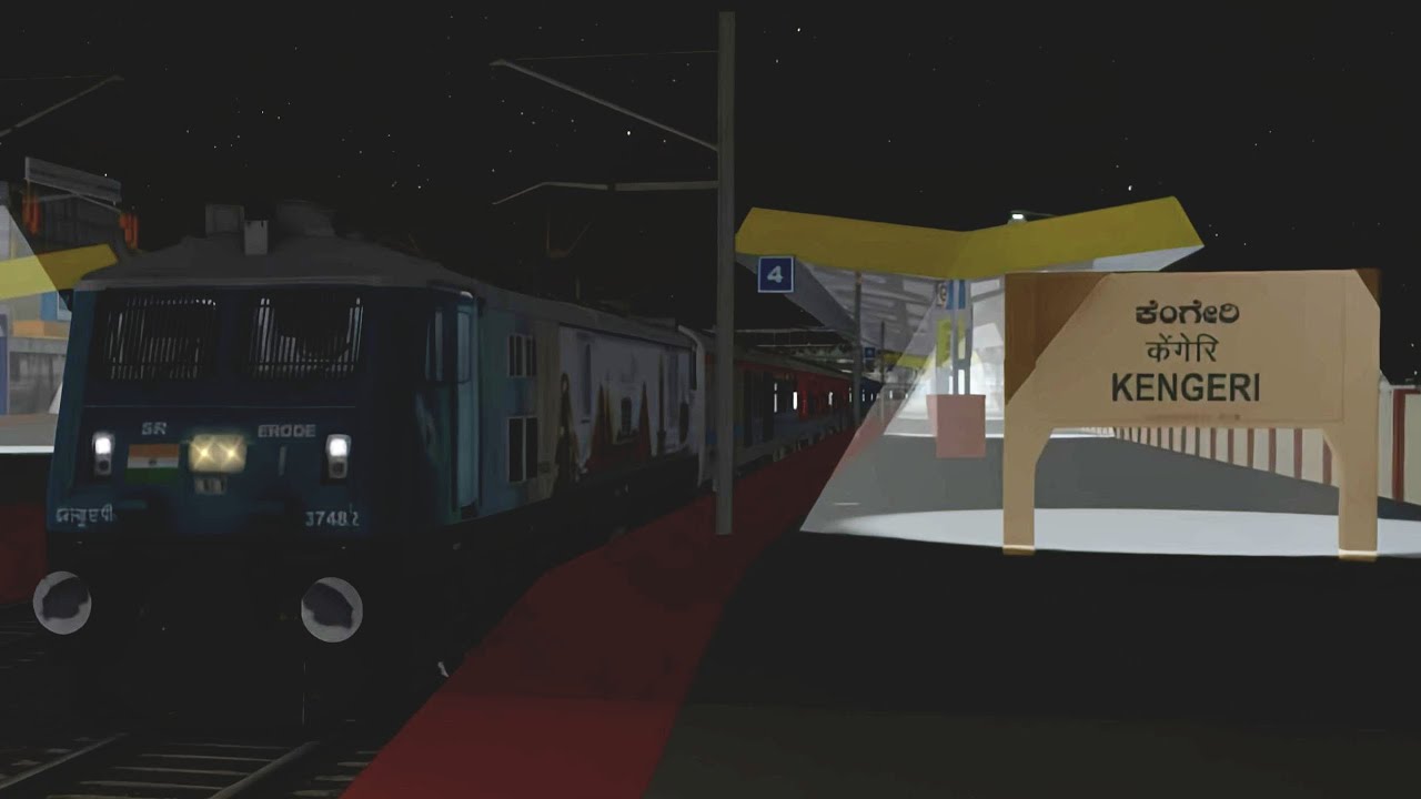 16551 Ashokapuram SF EXP| Final Part | From KSR Bengaluru City Jn | MSTS | TSDR V6