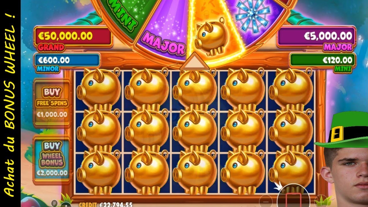 Machine &agrave; sous BRICK HOUSE BONANZA 🧱 Achat du BONUS WHEEL + FREE SPINS !