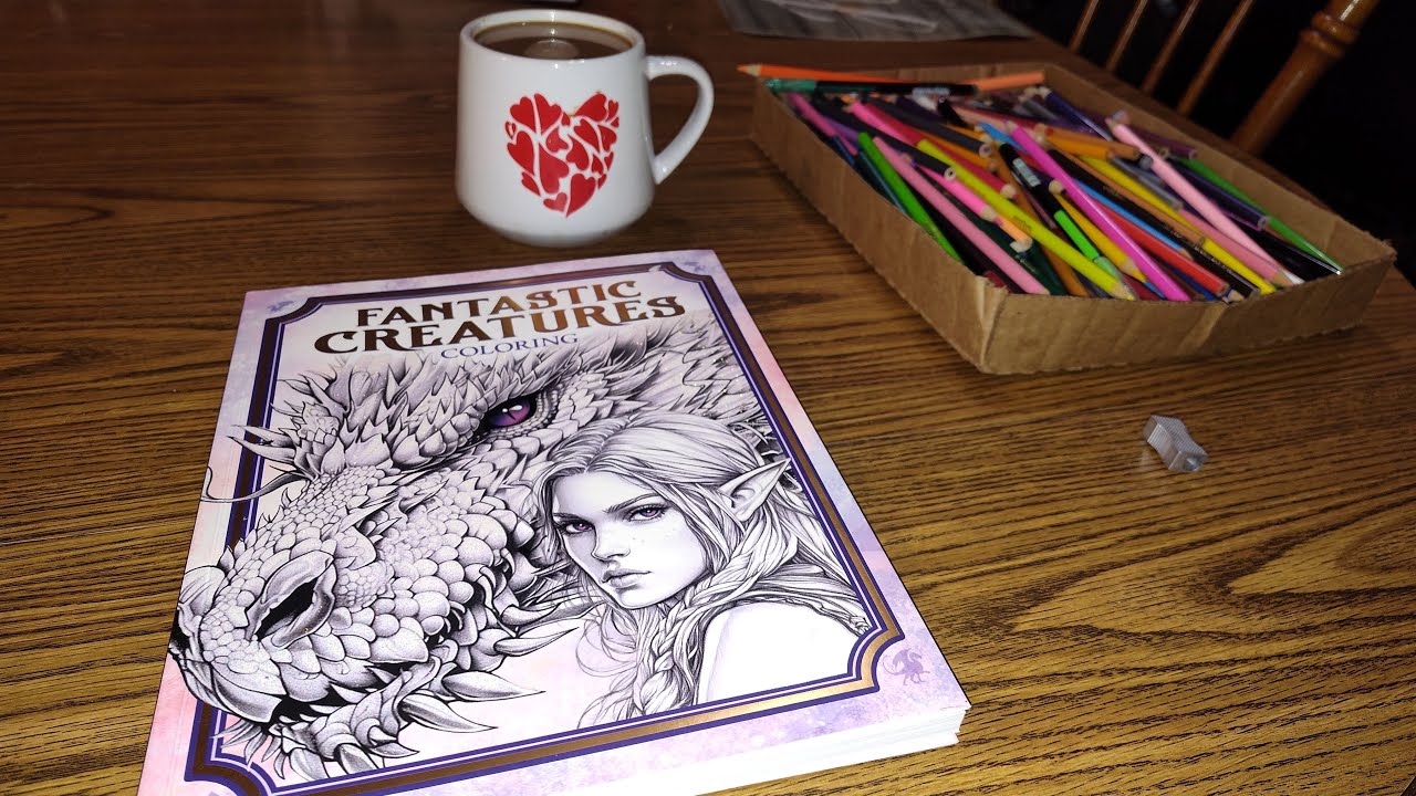 which fantastic creature should we color today?