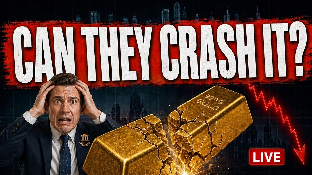 Bankers Slam Silver & Gold &ndash; Is It Actually a Gift? COMEX Open LIVE!📉🚨