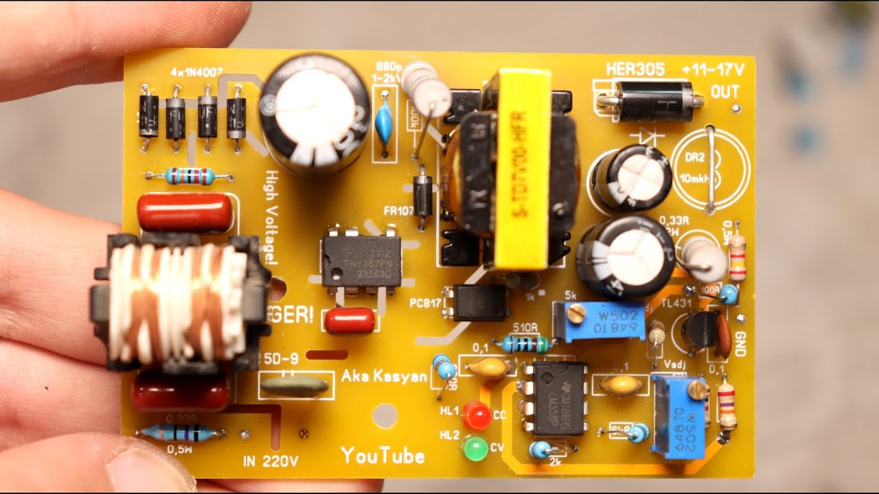 CV/CC LI-ION Battery charger