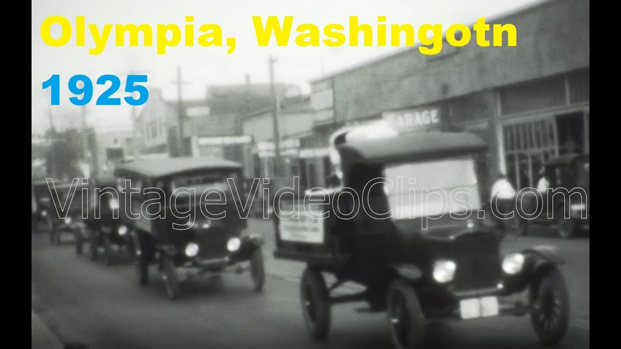 1925 Ford Cars and Trucks Olympia, Washington