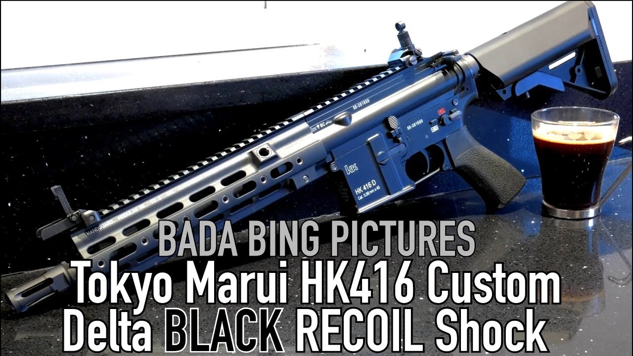 Tokyo Marui HK416 Delta Black Recoil Shock Review