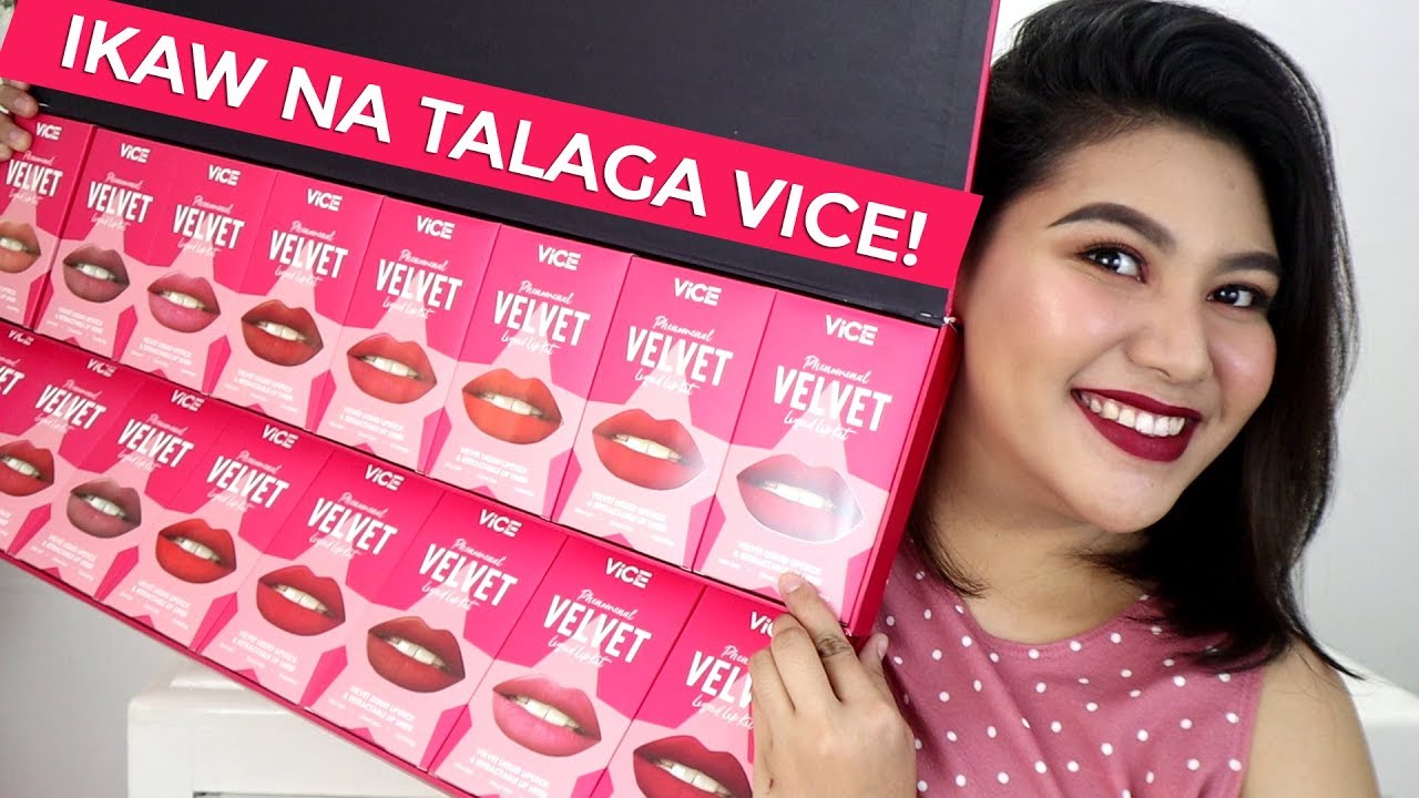 VICE COSMETICS VELVET LIQUID LIP KIT REVIEW and SWATCHES + GIVEAWAY | Sienna G ♥