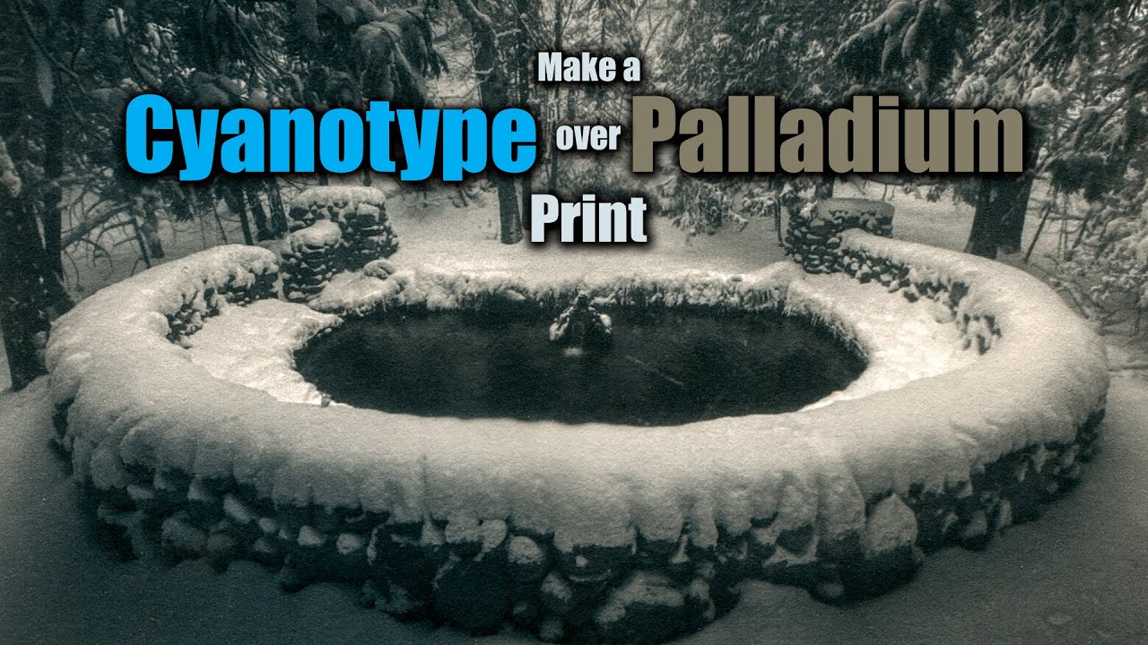 Making a Cyanotype over Palladium Print