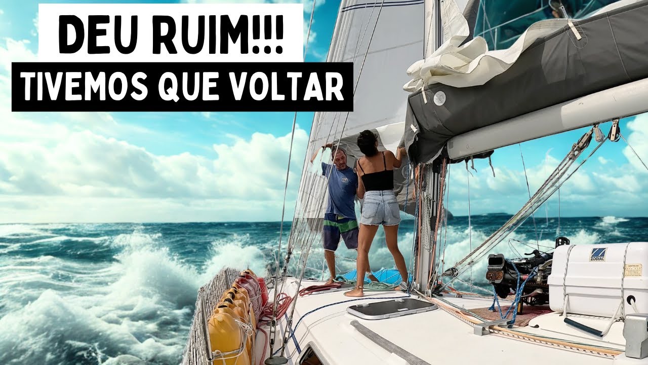 242 l A TRAVESSIA para a NOVA ZELÂNDIA NÃO começou bem! Part.1