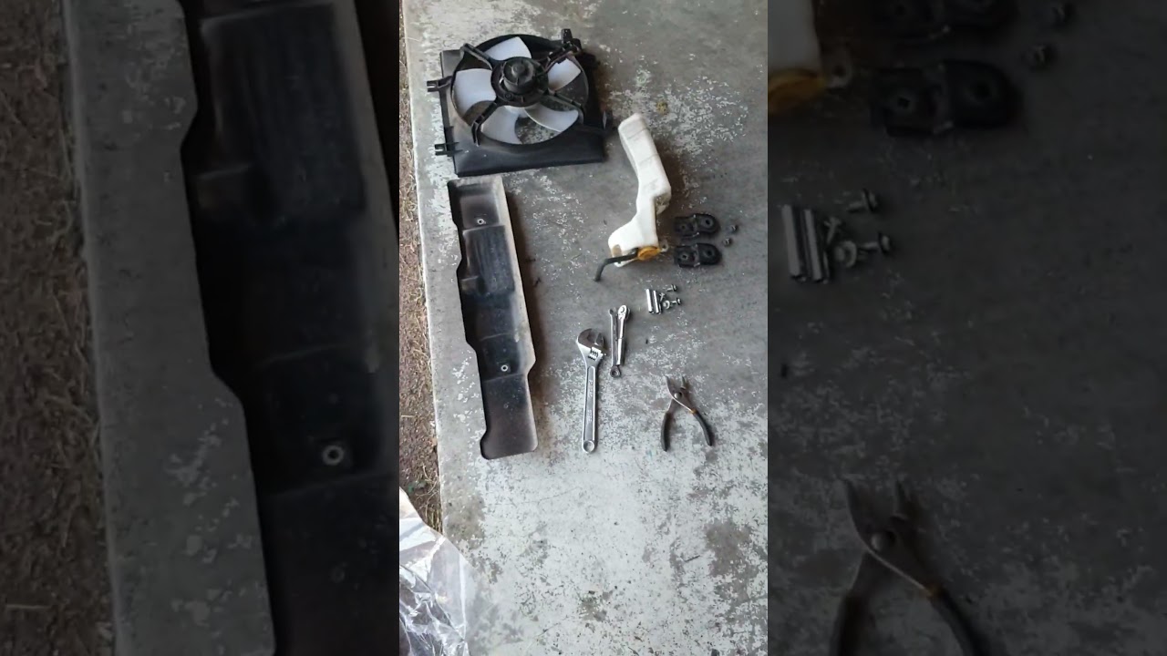 One of the cleanest Subaru Radiator removal jobs I've done yet.