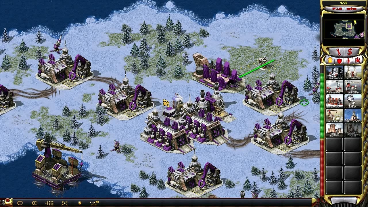 RA2YR1 055 Rhino vs 7 brutal Yuri Arctic Circle nSW