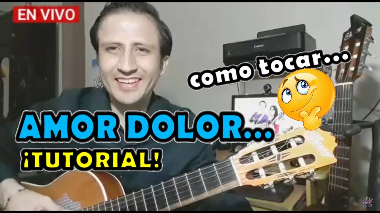 Amor dolor - Pasillo - Tutorial - Requinto/Guitarra - Con Adornos