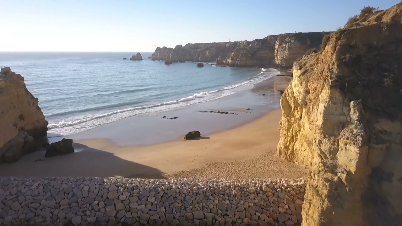 beautiful and cleanest beach of Lagos portugal Algarve coast