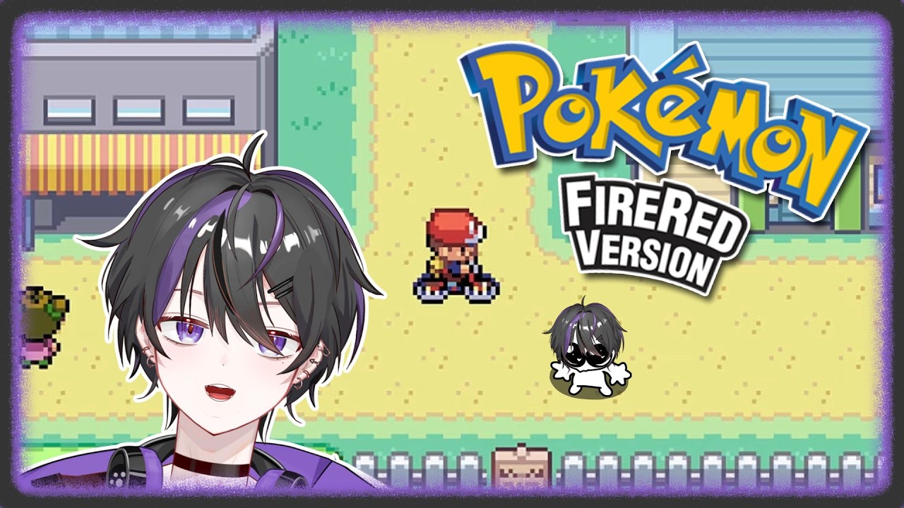 【Pokemon FireRed】My first ever pokemon run! (for real this time)