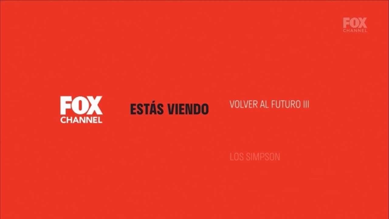 Tanda Comercial FOX Channel Latinoamérica - Enero 2019