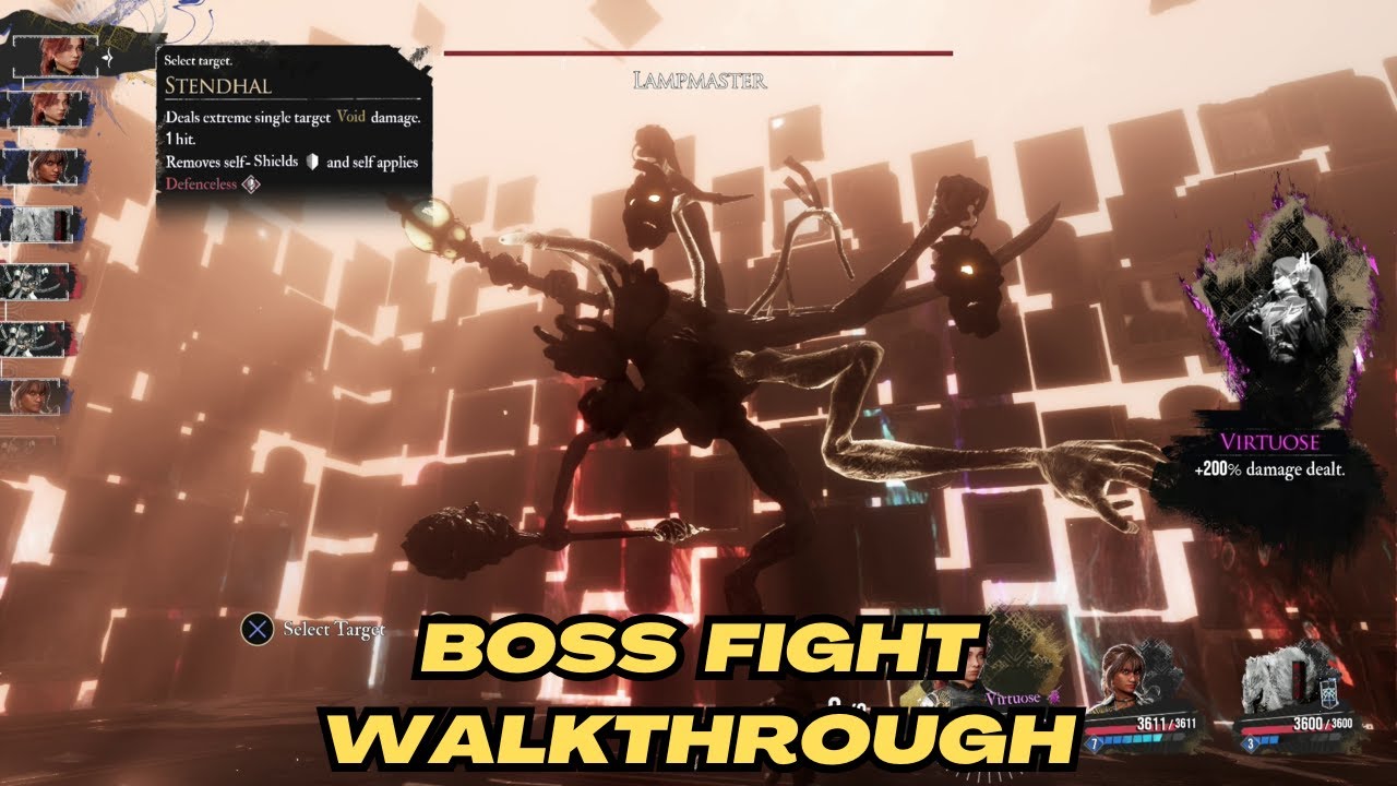 Clair Obscur: Lampmaster (Painting Workshop) Boss Fight Walkthrough