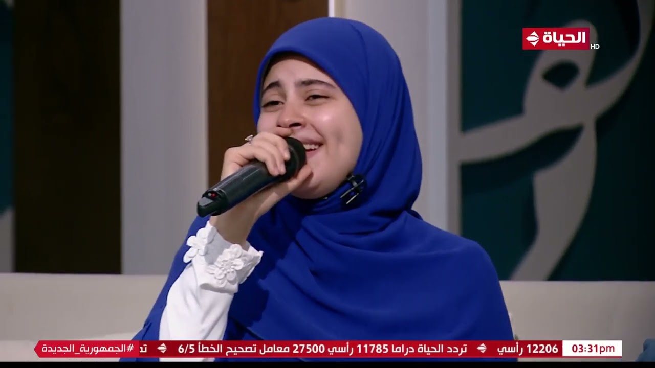 مدد - المنشدة زينب محمد في ضيافة الإعلامي عبد الفتاح مصطفى