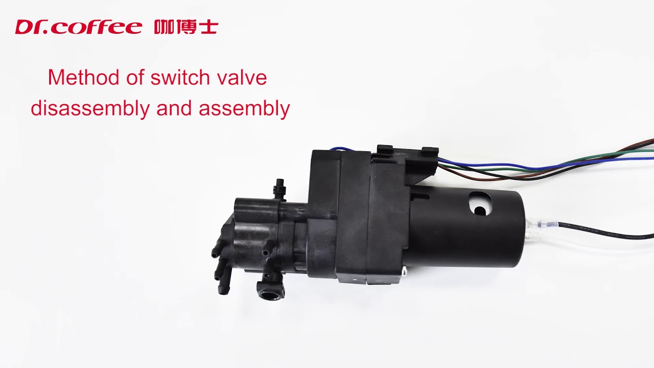 Dr.coffee F11 Method of disassembling switch valve