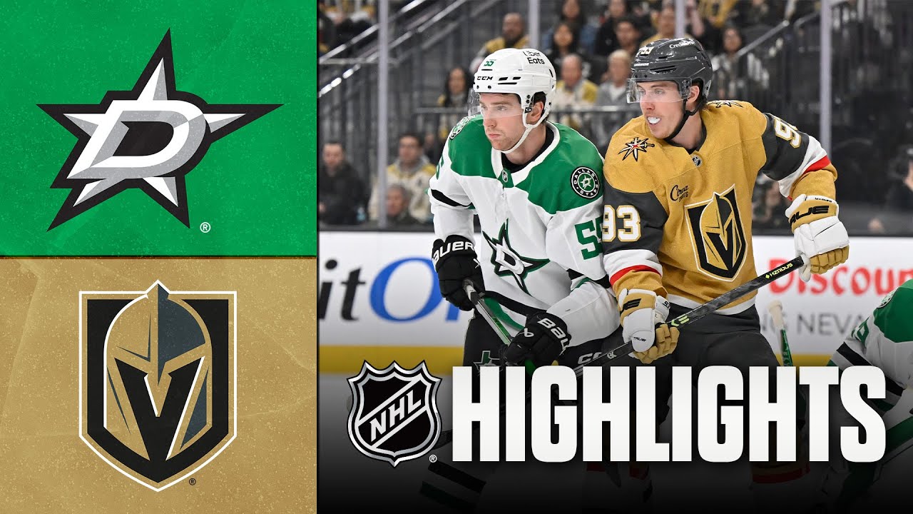 Stars vs. Golden Knights | NHL Highlights | January 29, 2026