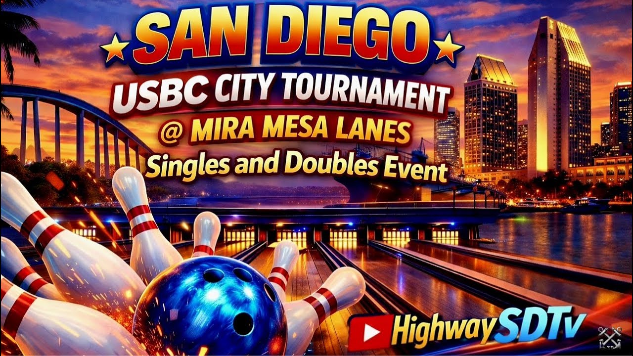 San Diego USBC City Tournament | Feb 28 2026 | San Diego,Ca | #bowling4pops #highwaysdtv #tournament