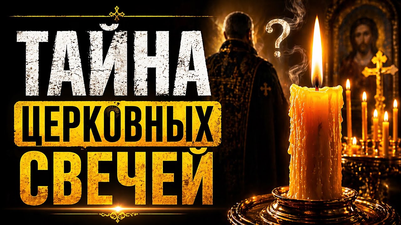 Свечи в церкви. Что скрывают священники? Соборное Колдовство