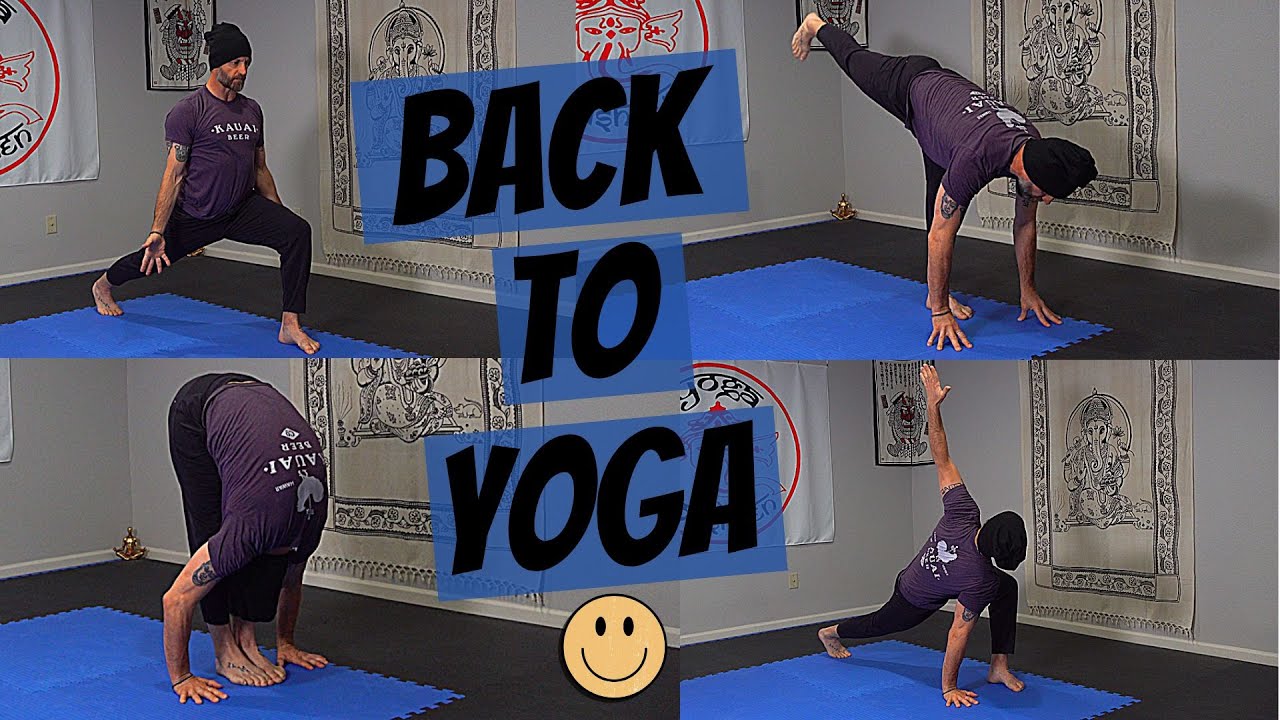 BACK TO YOGA:  Short Flow for Leg Flexibility!