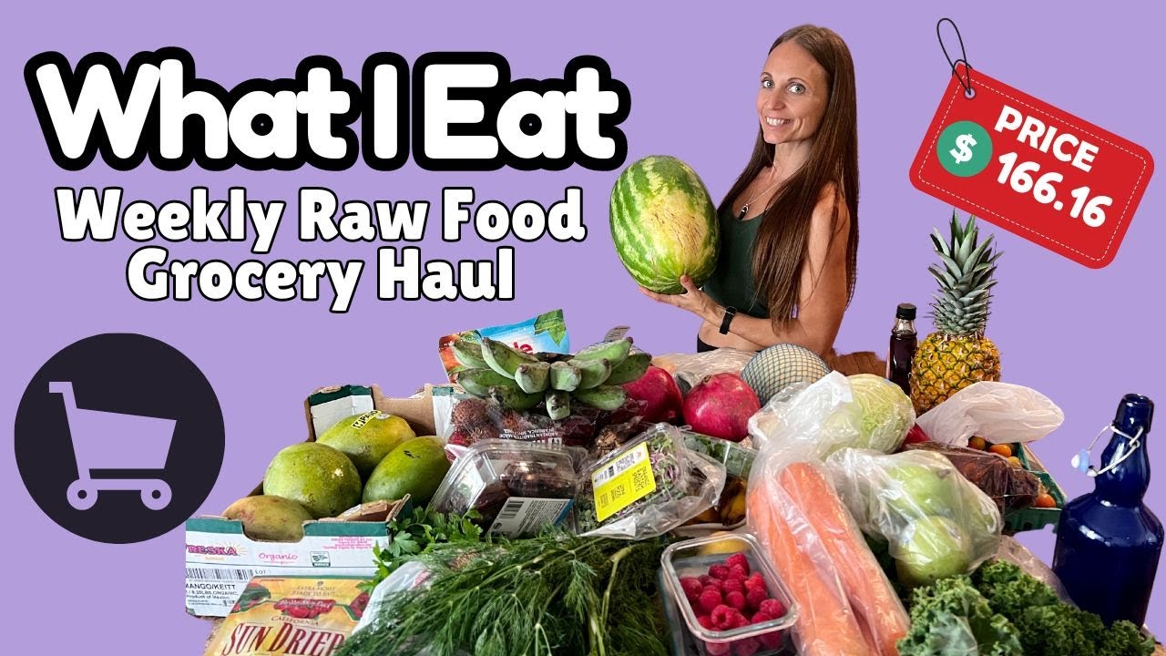 What's REALLY in My RAW VEGAN Grocery Haul?