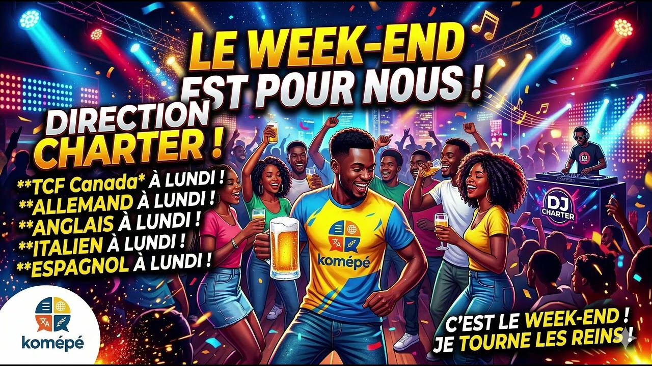 À LUNDI ! Direction Charter