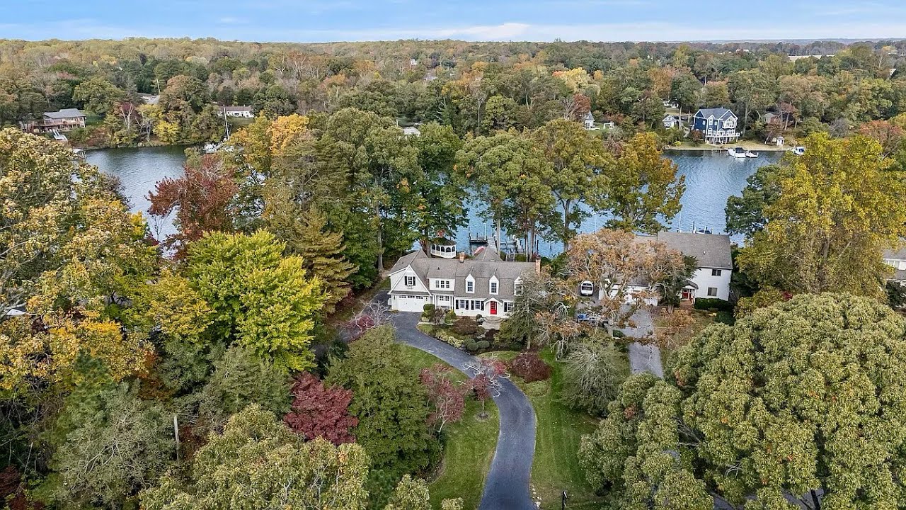 Mansion Tour of this Luxurious Waterfront Home for $1,499,000