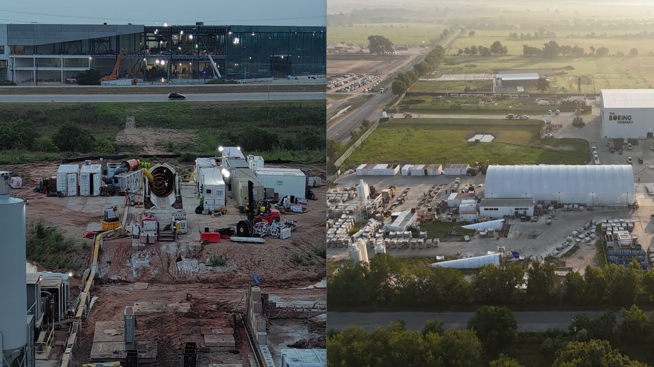 Tesla Gigafactory Texas | 6-14-24 | exploring Boring! @tesla #gigatexas #TheBoringCompany