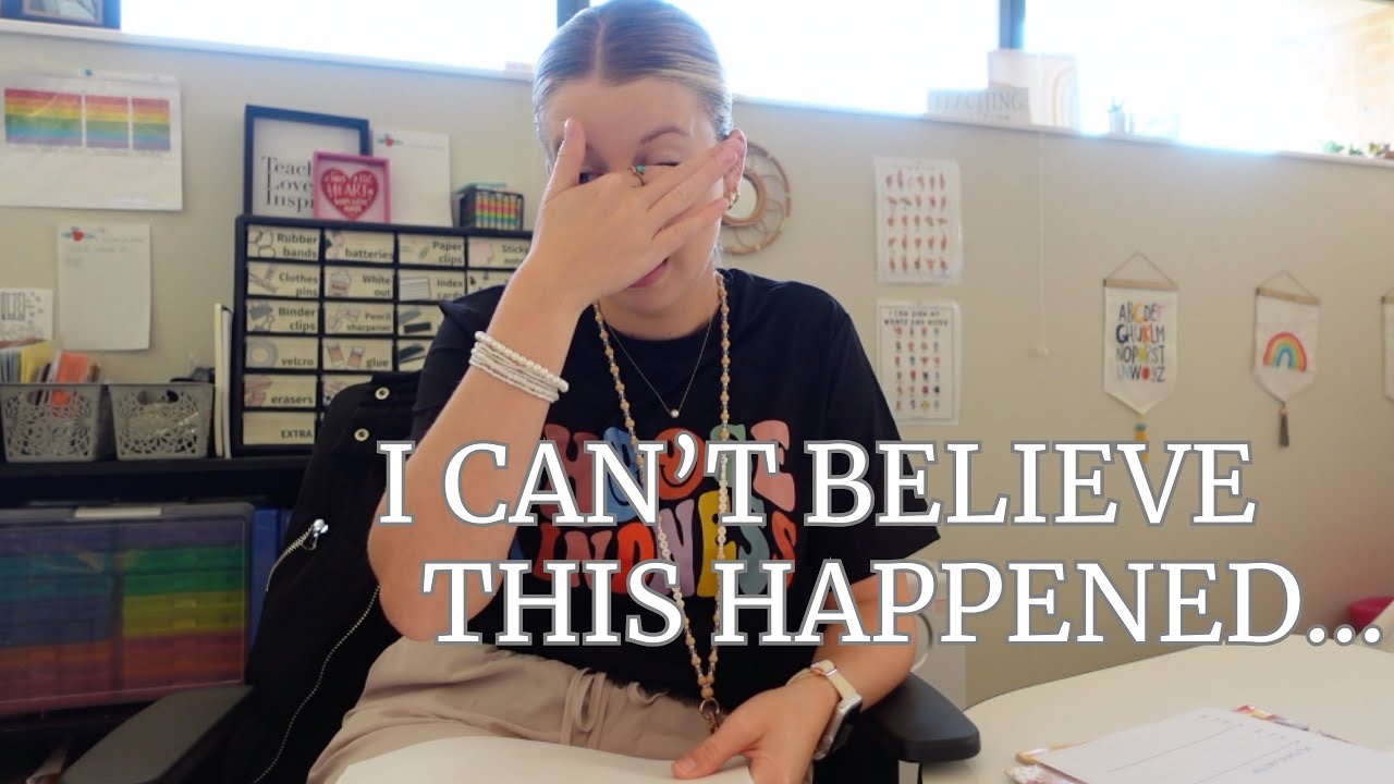 I didn’t expect my week to go like this…