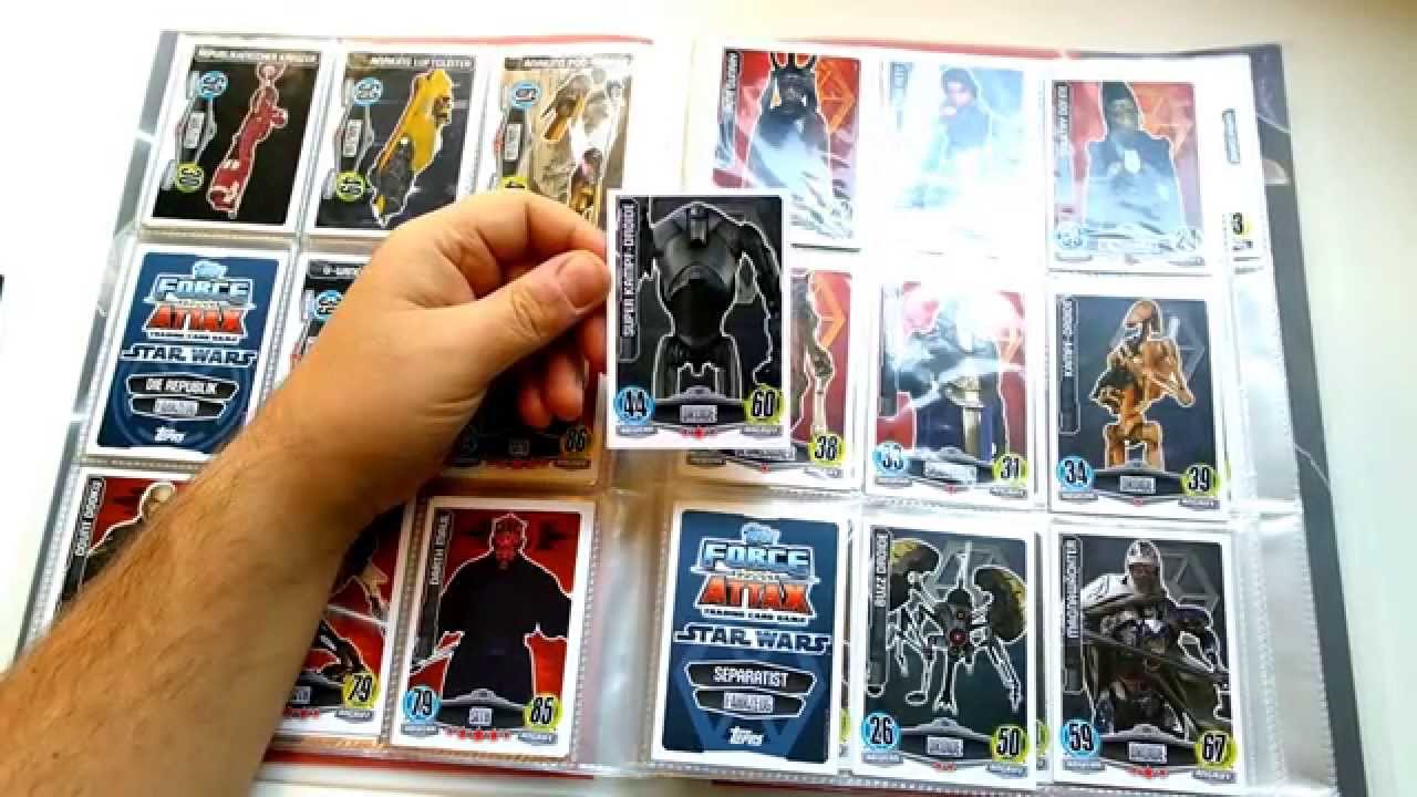 Star Wars Force Attax Movie Serie 1 Sammelmappen Update #5