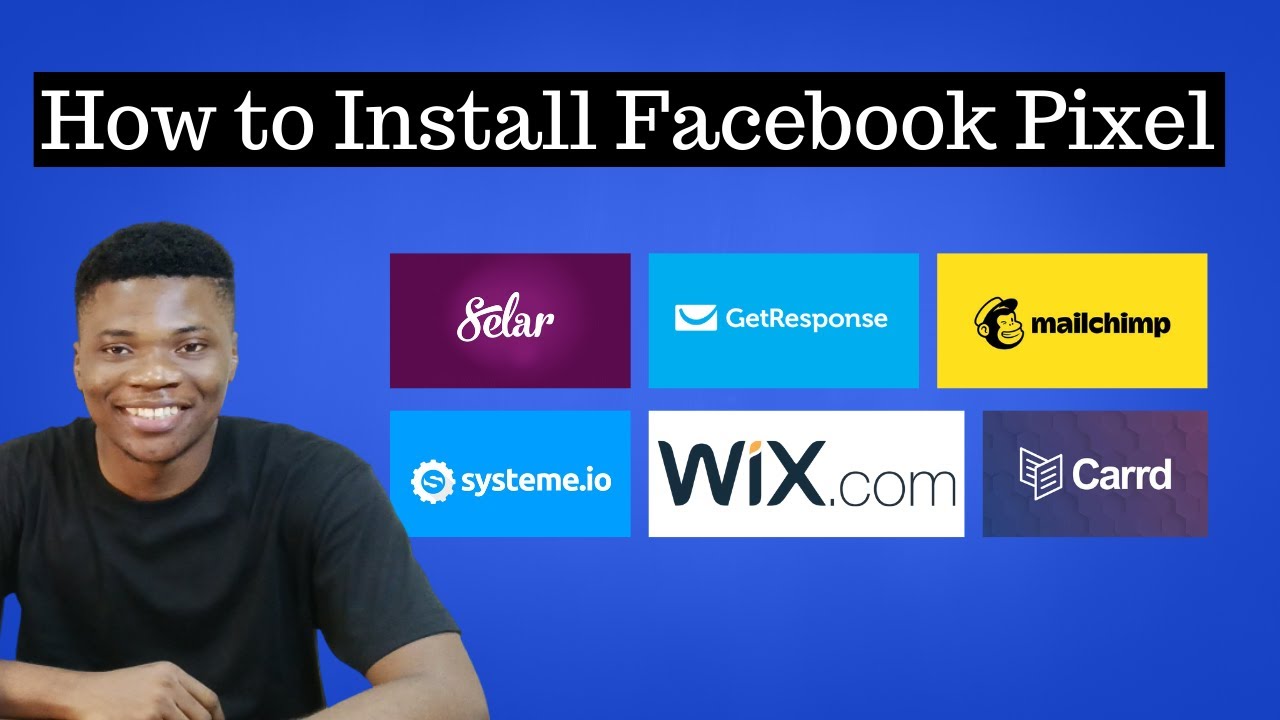 Как установить пиксель Facebook на Selar | Getresponse | Mailchimp | Systeme.io | Сайт Wix | Carr...